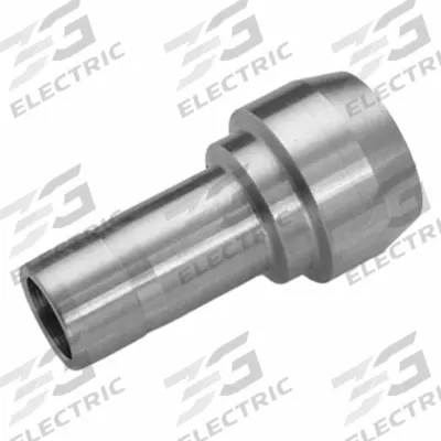 HAM-LET Compression Fitting Adapter: 1/2 in OD x 1/4 in OD Fitting Size - Double-Ferrule Stainless Steel Fittings