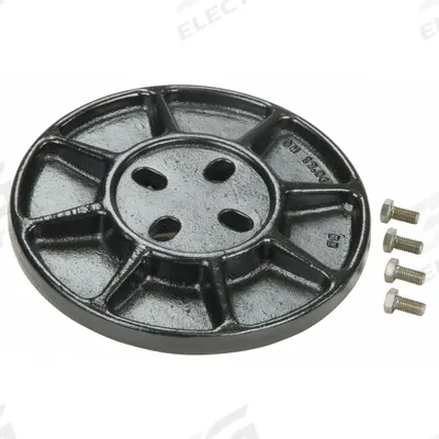 ENERPAC Cylinder Base Plate: For Use w/ RC5013/RC502/RC504/RC506 - Cylinder Mounting Plates for Hydraulic Presses