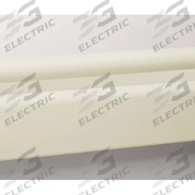 PAWLING Handrail: Ivory, Not Ligature Resistant, BR-400 - PVC Combined Handrail & Wall Guards