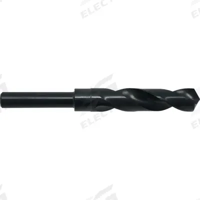 CLE-LINE Reduced Shank Drill Bit: 25 mm, 118° Point - High-Speed Steel Silver & Deming Drill Bits
