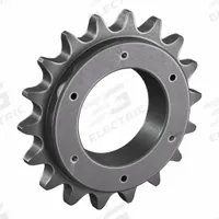 TRITAN Bushed Roller Chain Sprocket: For 100 Chain, 18 Teeth, 7.198 in Pitch Dia, Steel (MPN 100E18H). Key specifications — Brand: TRITAN; Required Bushing Series: E.