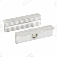 WESTWARD Magnetic Jaw Cap: Aluminum, For 4 in Vise Jaw Wd, 4 in Jaw Cap Wd, Any Vise Type (MPN 10D764). Key specifications — attr798025: Any Vise Type; attr663946: WESTWARD; attr923123: Aluminum.