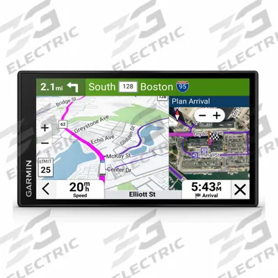 GARMIN Navigation Unit: Cup Holder, TFT, 3 13/64 in Display Ht - Vehicle GPS Units