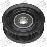 GATES Idler Pulley: Idler Pulley, 36157, Ribbed, Light Duty, 21/32 in Inside Dia, Steel, 1 Pulleys. Key specifications — Pulley Material: Steel; Brand: GATES; Performance Rating: Light Duty; Manufacturer Part Number: 36157.