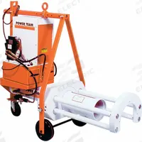 POSI LOCK Rail Bearing Puller: 100 ton Capacity with Attachments, 100 ton Cylinder Nominal Capacity (MPN PR2100S). Key specifications — attr1281901: Double Acting; attr1281912: 115V AC; attr1281915: PR; attr98874: POSI LOCK; attr96739: Electric/Hydraulic Power Unit; attr1281911: Roller Bearing Puller; attr1177737: Electric Pump.