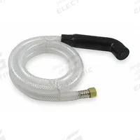 AMERICAN STANDARD Kitchen Sprayer: Plastic/Rubber, Black, 54 in Overall Lg, 1/2" Connection Size (MPN M953670-0170A). Key specifications — Inlet Connection Type: Compression; Brand: AMERICAN STANDARD; Connection Size: 1/2"; Color/Finish: Black; Includes: Hose and Hand Spray; Material: Rubber; Product Type: Kitchen Sprayer.