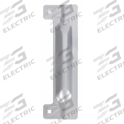 APPROVED VENDOR Door Latch Guard: 11 3/4 in Lg, 3 1/2 in Wd - Standard Latch Guards
