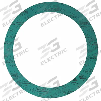 APPROVED VENDOR Ring Flange Gasket: Class 150, Aramid, Buna-N Binder, For 4 in Pipe - Aramid/Buna-N Ring Gaskets