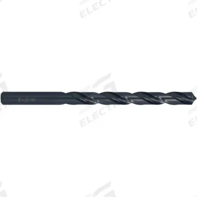 CHICAGO-LATROBE Jobber Length Drill Bit: 5/32", 118° Point, Black Oxide HSS - Tang-Shank High-Speed Steel Jobber-Length Drill Bits
