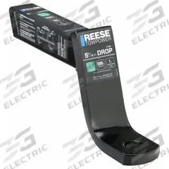 REESE Ball Mount: III, 1 in Compatible Ball Shank Dia, Ball Mounts Ball Mount, 12 5/16 in Overall Lg (MPN 2118611). Key specifications — Material: Steel; Vehicle Class: III; Brand: REESE; Finish: Powder Coated; Resistance Properties: Corrosion-Resistant.