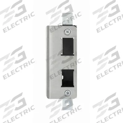 ADAMS RITE Door Strike Plate: Deadlatch, 6 1/8 in Lg, 11/16 in Wd - Deadlatch Strike Plates