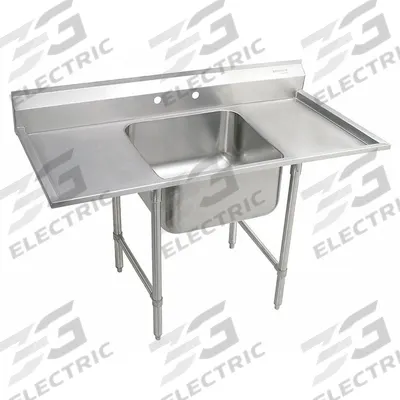 ELKAY Scullery Sink: 1 Bowls, 42 1/4 in Overall Ht, 57 in Overall Lg - One-Bowl Freestanding Kitchen & Bar Sinks without Faucets