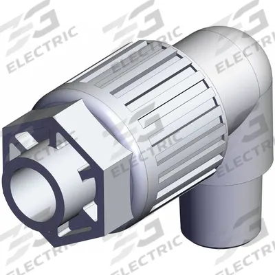 SMC High Purity Tube Fitting: 1/4 in Pipe x 3/8 in OD Size, NPT x Compression - PFA Compression Tube Fittings