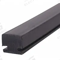 FENNER DRIVES Belt Guide: 10 ft Overall Lg, 0.79 in Overall Ht, 0.56 in Overall Wd, GR1100L120.00. Key specifications — Manufacturer Part Number: GR1100L120.00; Brand: FENNER DRIVES; For V-Belt Size: Flat; Bristle Color: Black; Component Type: UHMWPE Belt Guide.
