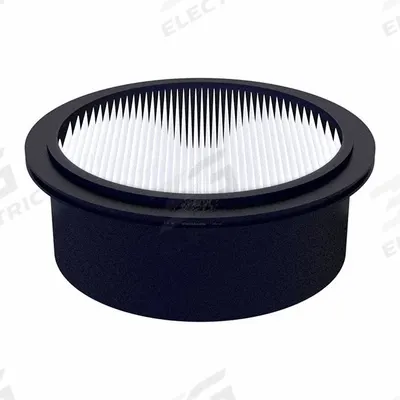 SOLBERG Pleated Filter: Fiberglass, 1.37 in Overall Ht, 4 in Outside Dia - Air Filter Replacement Elements