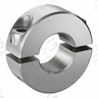 RULAND MANUFACTURING Shaft Collar: 2-Piece, Inch, Round, Clamp-On, 7/16 in Bore Dia, Stainless Steel (MPN SP-7-SS). Key specifications — attr671628: RULAND MANUFACTURING.