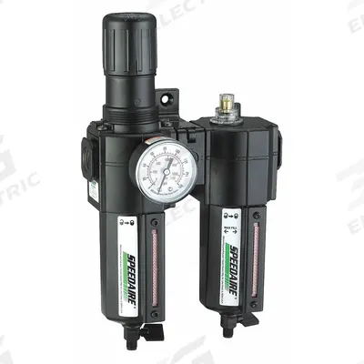 SPEEDAIRE Filter/Regulator/Lubricator: 3/4 in NPT, 186 cfm, 250 psi Max Op Pressure - Speedaire Filter, Regulator & Lubricators (FRLs)