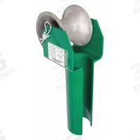 GREENLEE Cable Puller Sheave: 4 in Sheave Wd, 6,500 lb Max, Aluminum (MPN 441-4). Key specifications — attr531818: GREENLEE; attr534204: Feeding Sheave; attr534202: Aluminum.