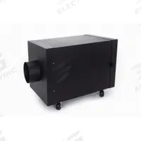 Air Scrubber: Steel, Negative Air Pressure/Particulate Filtration, 2,000 sq ft Max Coverage Area (MPN 800-UCA1-BL). Key specifications — Brand: EXTRACT-ALL; Includes Filter: Air Filter Included.