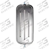 Truck Mirror - Flat Ribbed Back: Rectangular, Flat, For Driver/Passenger Vehicle Side (MPN 16093). Key specifications — Mirror Profile: Flat; Shape: Rectangular; Mirror Size: 16 in x 7 in; For Vehicle Side: Driver; Heated: No; Motorized: No; Brand: GROTE.