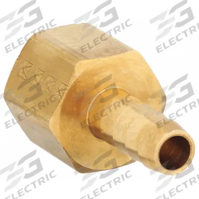 APPROVED VENDOR Barbed Hose Fitting: For 3/8 in Hose I.D., Hose Barb x NPT, Male x Female - Low-Lead Brass Multipurpose (Air, Water, Chemical) Rigid Barbed Hose Fittings