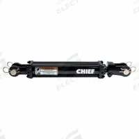 CHIEF Hydraulic Cylinder: 2 in Bore Dia., 8 in Stroke Lg, #8 SAE Port Size, 1 1/8 in Rod Dia. (MPN 211303). Key specifications — attr98892: CHIEF; attr95592: Double Acting; attr1382128: #8 SAE.