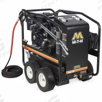MI-T-M Gas-Powered Pressure Washer: Heavy Duty, Cart, 3,000 psi, 3.5 gpm, Usable Per Week 20 hr (MPN GH-3004-0EGM). Key specifications — attr1034375: Kerosene; attr1034381: Mi-T-M; attr1037666: MI-T-M.