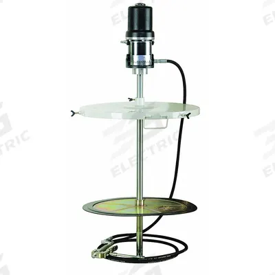 WESTWARD Air Drum Pump: 50:1, 176°F Max. Fluid Temp. - Grease Dispensing Piston Drum Pumps