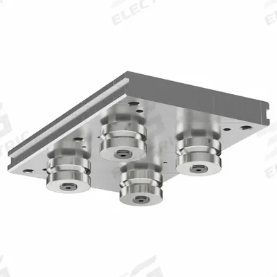 HEPCOMOTION Carriage: For 44 mm Rail Wd, Roller, GV3 Std Carriage, 35.8 mm Carriage Ht - HepcoMotion GV3 Roller Carriages