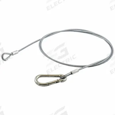 HUBBELL Over Hang Cable: Steel - Balancer & Retractor Chains, Cables & Saddles