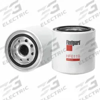 FLEETGUARD Automotive Hydraulic Filter: Hydraulic Fluid, 1"-12 Thread Size, Spin-On, 5 in Overall Ht (MPN HF6119). Key specifications — Media Material: Cellulose; Brand: FLEETGUARD; Compatible Fluid Type: Hydraulic Fluid; Compatible Vehicle Make: Case IH; Thread Size: 1"-12.