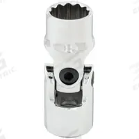WESTWARD Flex Socket: 1/2 in Drive Size, 3/4 in Socket Size, 12-Point, Std, Chrome (MPN 10E215). Key specifications — attr1204348: WESTWARD; attr1204349: Chrome.