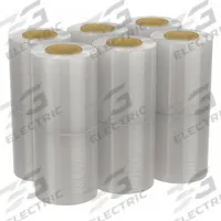 APPROVED VENDOR Stretch Wrap Film: 120 ga Gauge, 5 in Overall Wd, 700 ft Overall Lg, Clear, 12 PK (MPN 15C016). Key specifications — Brand: APPROVED VENDOR; Color: Clear.