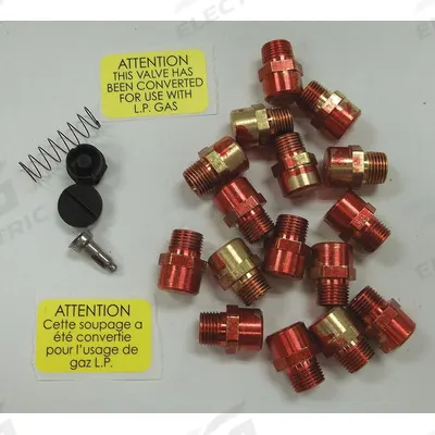 STERLING Gas Conversion Kit - Replacement HVACR Pumps, Valves & Tubing