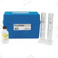 LAMOTTE Turbidity Water Test Kit: Turbidity, 5 JTU, 10 JTU, 50 Tests, Handbook, 1 Pieces (MPN 7519-01). Key specifications — Includes: Handbook; Range: 5-100JTU in increments of 5 JTU and 10-200 in increments of 10JTU; Sensitivity: 5 JTU, 10 JTU; Test Parameters: Turbidity.