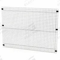 HUSKY RACK & WIRE Welded Wire Panel: 5 ft H x 7 ft W x 1 1/2 in D, Black, Powder-Coated (MPN V0705). Key specifications — attr1283297: Powder-Coated; attr1283316: Steel; attr1283313: Yes; attr1283333: HUSKY RACK & WIRE.