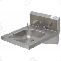 ADVANCE TABCO Hand Sink: 1 Stations, 5 in Bowl Dp, 14 in Bowl Lg, 16 in Bowl Wd, Faucet Included (MPN 7-PS-25). Key specifications — Includes Side Splash: Side Splash Not Included; Brand: ADVANCE TABCO.