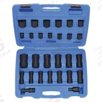 WESTWARD Impact Socket Set: 1/2 in Drive Size, Small Set (0-50 pieces) Set Size, 28 Pieces, SAE (MPN 4PRG8). Key specifications — attr1204251: WESTWARD; attr1215453: 1/2 in; attr1215454: 7/16 in to 1-1/4 in.