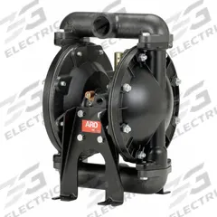 ARO Air Operated Diaphragm Pump: Aluminum Body, 1 in, NPT Connection, 35 gpm, 270 ft Max. Head (MPN 666100-3C9-C). Key specifications — Brand: ARO; Seat Material: PP; Check Valve Material: Hytrel.
