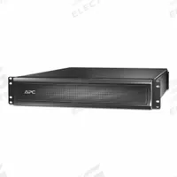 APC BY SCHNEIDER ELECTRIC External Battery Pack: 120 V DC Volt, Attached Cable, AP9625/AR201 (MPN SMX120RMBP2U). Key specifications — Battery Connection: Attached Cable; Compatible with Manufacturer Model Number: AP9625.