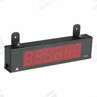 RED LION Counter: Hour Meters, Front Panel Mounting, 4 in x 12 in, CE Approved/cULus/UKCA, LED, Red (MPN LD200600). Key specifications — Features: Aluminum Case Construction; Mounting Style: Panel; Output Rating: 24V DC @ 100 mA; Standards: UKCA; NEMA Enclosure Rating: 4X; Brand: RED LION; Manufacturer Part Number: LD200600.