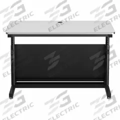 VERSADESK Standing Desk: White, Wood, 60 in Overall Wd, 30 in Overall Dp, 36 in Max Desktop Ht (MPN CTL6030-BW). Key specifications — Frame Color: Black; Frame Material: Laminate; Brand: VERSADESK; Desktop Color: White; Desktop Material: Wood.