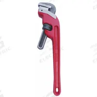 WESTWARD End Pipe Wrench: Cast Iron, 2 1/2 in Jaw Capacity, Serrated, 18 in Overall Lg, I-Beam (MPN 39CG50). Key specifications — attr309808: I-Beam; attr309815: Cast Iron; attr324941: WESTWARD.