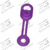 TRICO Color Coded Grease Zerk Caps: 1/4"-28 Thread Size, Purple, Plastic (MPN 37040). Key specifications — Brand: TRICO; Material: Plastic; Thread Size: 1/4"-28.
