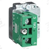 DAYTON Contact Block: 22 mm Panel Mounting Size, 1NO, Momentary, Screw Clamp Terminals (MPN 30G080). Key specifications — Switch Action: Momentary; Terminal Connection Type: Screw Clamp Terminals; Brand: DAYTON.