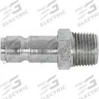 APPROVED VENDOR Quick Coupler Plug: 3/8 in Body Size, 3/8 in Hose Fitting Size, MNPT, Male, 2 PK (MPN 5ZVJ7). Key specifications — Brand: APPROVED VENDOR; Hose Fitting Gender: Male.