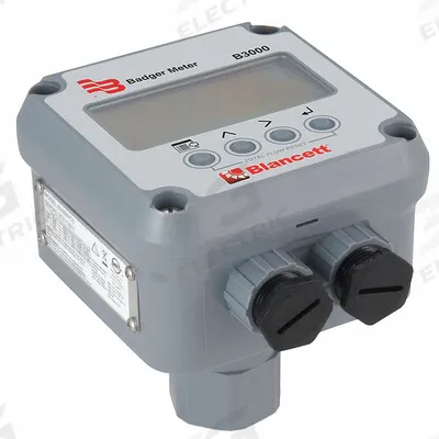 BLANCETT Advanced Flow Monitor Display: Meter-Mount Advanced Flow Monitor Display, Aluminum - Monitor Displays for Turbine Flowmeters