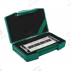INSIZE Surface Roughness Specimen Set: Surface Roughness Specimen Set, 1, 2, 4, 8 uin Roughness - Ra (MPN ISR-CSE318). Key specifications — attr1181299: Superfinishing; attr1181304: INSIZE; attr1181300: Nickel; attr1181297: 1, 2, 4, 8 uin; attr1181298: 1, 2, 4, 8 uin 1, 2, 4, 8 uin.