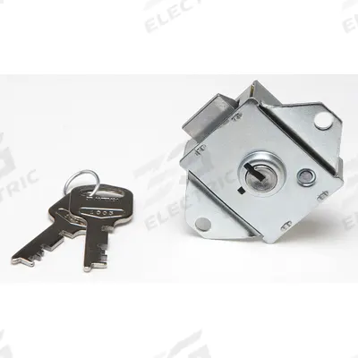 LOCK CORP OF Deadbolt Lock: 5/8 in Mounting Hole Dia. - Built-in Keyed Locker Locks