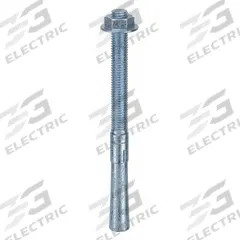 MKT FASTENING Wedge Anchor: 8 1/2 in Overall Lg, 5/8 in Dia, 5/8"-11 Thread Size, Steel, Steel, 5 PK (MPN 2158812). Key specifications — Brand: MKT FASTENING; Anchor Type: Wedge; Finish Type: Zinc Plated.